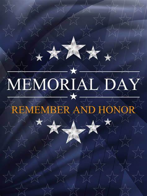 Memorial Day - Not Just a Long Weekend