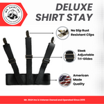The Mr. Shirt "Deluxe" Shirt Stay