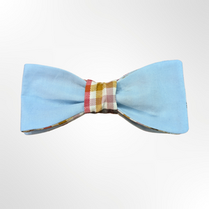 Summer Picnic - Multi-colored Plaid Bow Tie