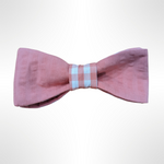 The Reef - Coral Gingham Bow Tie