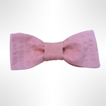 The Reef - Coral Gingham Bow Tie