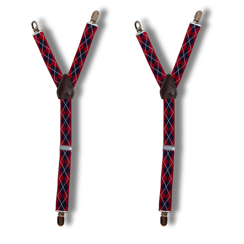 Crimson Check Designer Shirt Stay