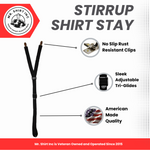 The Mr. Shirt Stirrup Shirt Stay