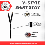The Mr. Shirt Y-Style Shirt Stay