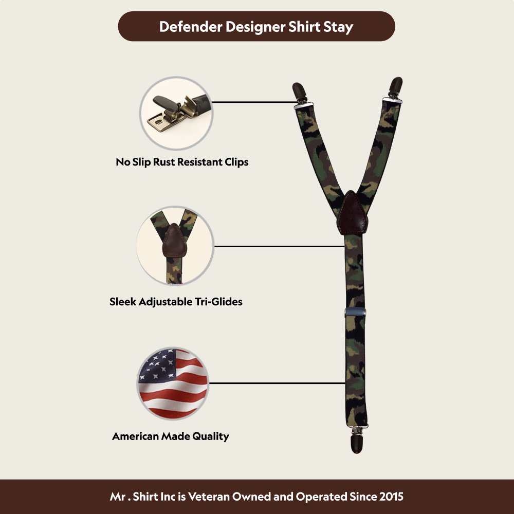 Defender Designer Shirt Stay