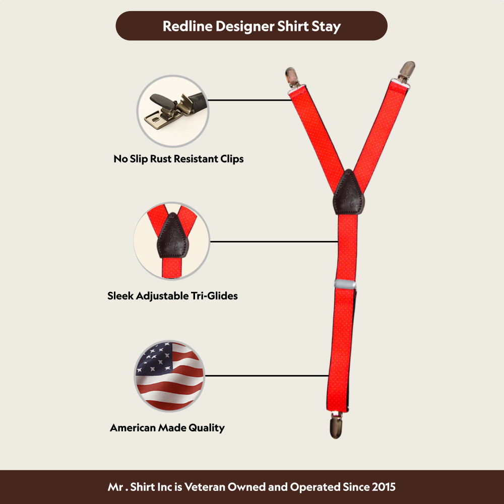 Redline Designer Shirt Stay