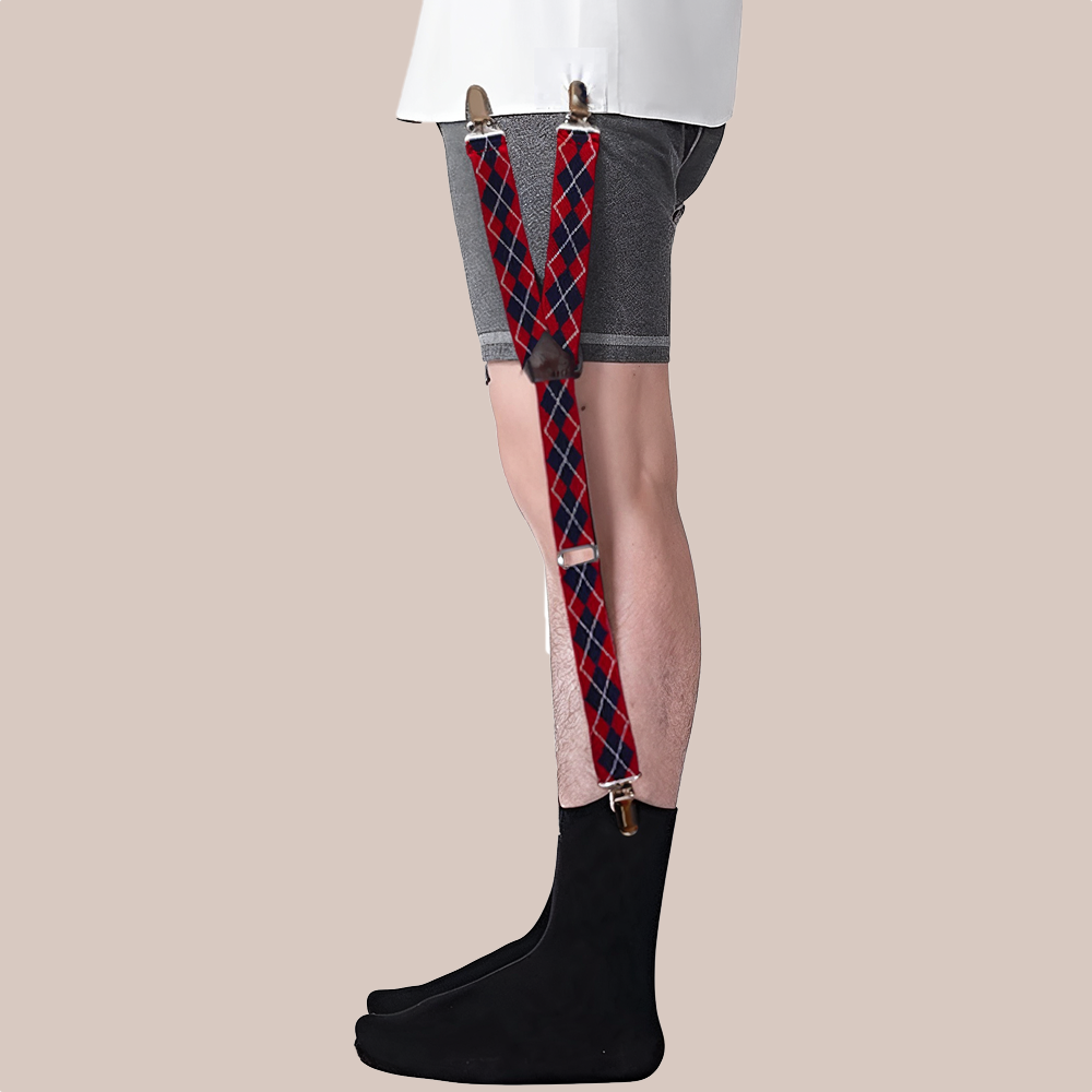 Crimson Check Designer Shirt Stay